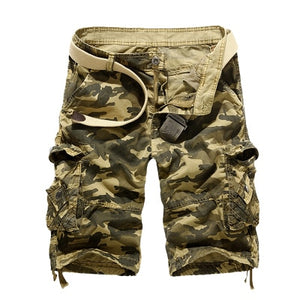Camouflage Cargo Shorts